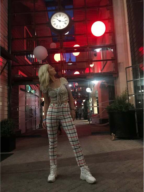 Glassons Pants - Plaid Tight Pants